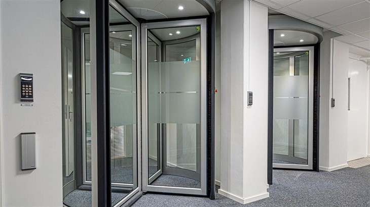 GS333 Access Control Revolving Door